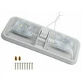 thumbnail image 2 of Luz de techo LED para RV de 12 V, iluminación interior para RV, barco con interruptor, luz de techo tipo domo para caravana de 48 LED y 800 LM para remolque RV, 2 of 5