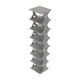 thumbnail image 1 of Zapatero vertical, zapatero de esquina estrecha, resistente, ahorra espacio, organizador de almacenamiento para armario, apartamento, pasillo, garaje, 8 niveles, 1 of 8