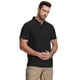 thumbnail image 4 of Camisas Polo para Hombre de 2 Paquetes de Manga Corta Rendimiento Camiseta Deportiva Golf Camisa Táctica Color Negro Puro, 4 of 5