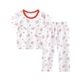 thumbnail image 1 of Ensemble pour Petit Garçon, Vêtements d'Été pour Garçon, T-Shirt à Col Rond Dinosaure à Manches Courtes, Ensemble T-Shirt et Short, Tenues d'Automne 4T, 1 of 3
