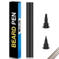 thumbnail image 1 of Lápiz de peluquero de doble cabeza para barba, herramienta para colorear para hombres (bolígrafo marrón) Sywqhk Cuidado Belleza, 1 of 5