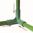 thumbnail image 4 of Plastic steel pipe fittings, support joints, plastic connectors, tees, fours, and fives, plastic connectors for gardening supplies, 4 of 8