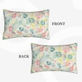 thumbnail image 2 of Lsque Watercolor Wildflowers Pattern Pillow Case – Soft & Cozy Throw Pillow Cover, Hypoallergenic Cushion Case for Sleeping Women with Envelope Closure-16"x24", 2 of 6