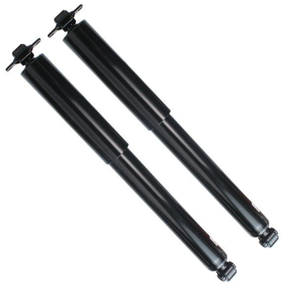Detroit Axle - Rear 2pc Shock Absorbers for Cadillac Escalade GMC Chevy K1500 K2500 Suburban C1500 C2500 Savana Tahoe Express 2500 3500, 2 Shock Absorbers Assembly Replacement