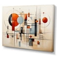 thumbnail image 2 of Designart "Brown Suprematism Geometric Euphony II" Abstract Suprematism Wall Art Print, 2 of 5