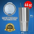 thumbnail image 3 of B & F System Double Vacuum Wall Tumbler 44 oz with Lid, 3 of 6