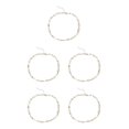 thumbnail image 2 of Guardoinrt Women Girls Beads Statement Necklace Fashionable And Versatile Addition white 5Set, 2 of 6