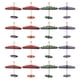 thumbnail image 4 of 24 aviones de espuma, juguetes planeadores, recuerdos de fiesta de cumpleaños (color aleatorio), 4 of 6
