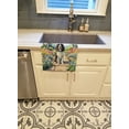 thumbnail image 2 of English Springer Spaniel Spring Path Kitchen Towel, 2 of 5