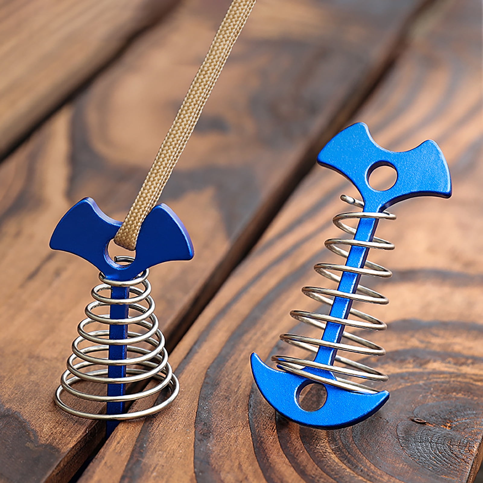 Grofry Fishbone Tent Rope Tightener Wear Resistant Flexibility