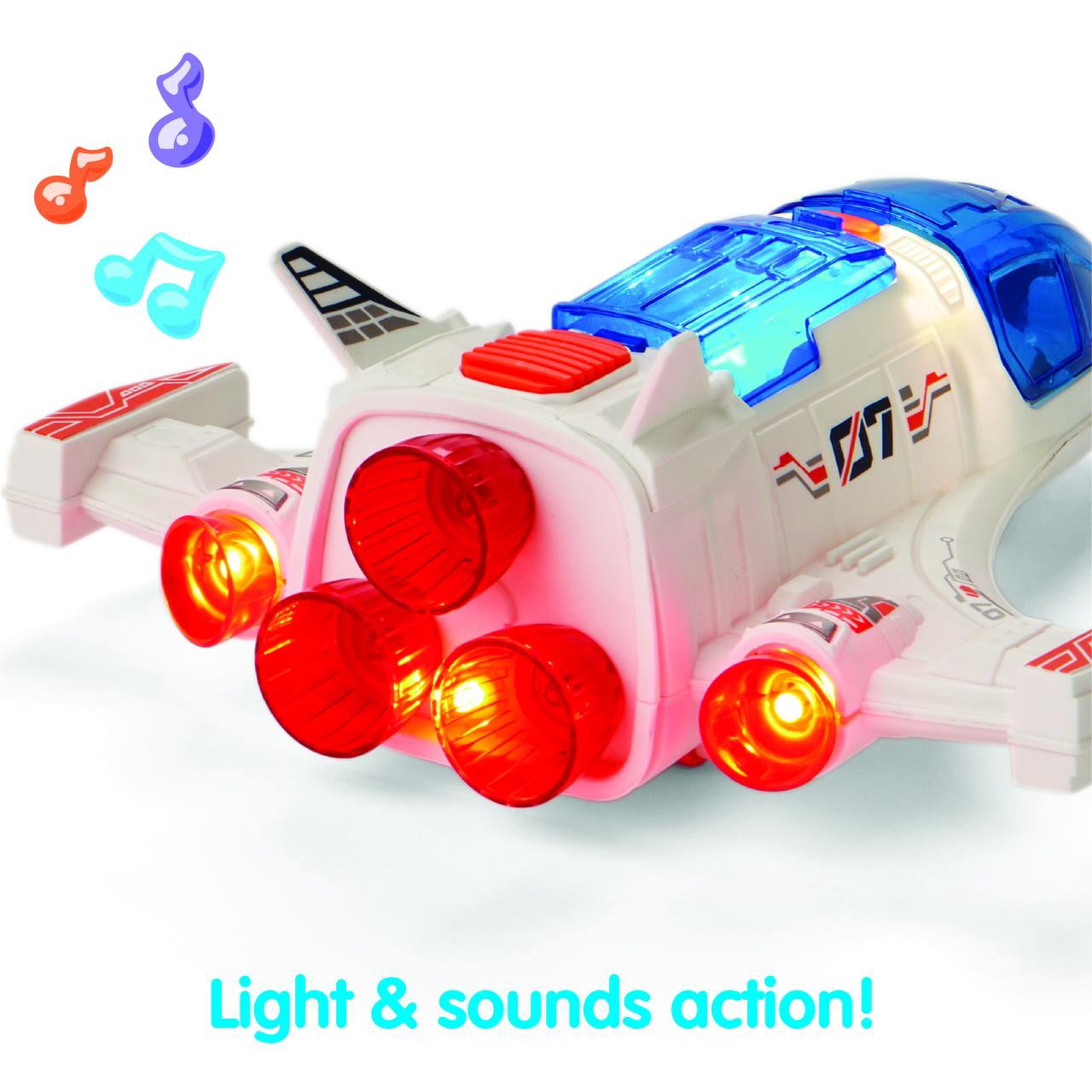 Kidoozie Interstellar Shuttle Mission – Shuttle, Space Rover, Astronauts & Accessories – Ages 3 Years+