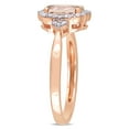 thumbnail image 3 of Everly Women's Morganite 10K Rose Gold Engagement Ring, 3 of 7