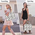 thumbnail image 6 of Large Capacity Tote Bag,White Highland Cow Sketch Pattern Handbag Fashion Luxury Tote Bag,15.7"x13"x 5.1" Inches,Laptop Compatible, 6 of 6