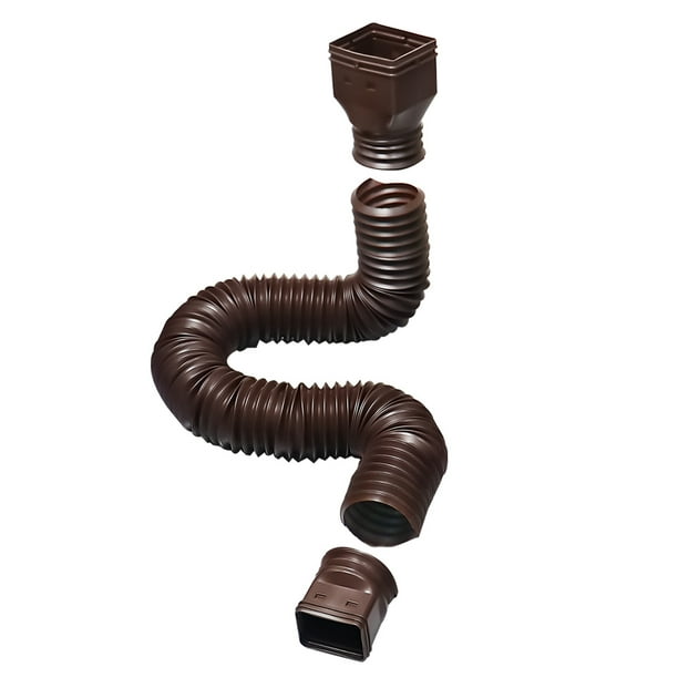 RUNOLIG Downspout Drain Extender,Flexible Rain Gutter Extension