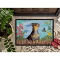 thumbnail image 3 of Carolines Treasures CK1286MAT Miniature Pinscher Tapis Intérieur Ou Extérieur No 2 Spring, 18 x 27 Po., 3 of 4