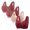 Wine, variant on Cavosen Push up Sports Bras for Women Plus Size Wireless Bras Push Up Full Coverage Stretch Bralettes Wide Straps Breathable Comfortable Underwear