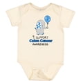 thumbnail image 3 of Inktastic I Support Colon Cancer Awareness Elephant with Balloon Boys or Girls Baby Bodysuit, 3 of 5