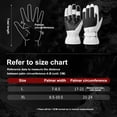 thumbnail image 3 of Guantes de esquí de invierno, guantes impermeables para Snowboard con pantalla táctil, guantes cálidos para esquiar, correr y andar en bicicleta 1093, 3 of 6