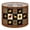 Color 3, variant on Linen Drum Lamp Shades Layered Mountain Landscape Sun Vibrant Colors 13" x 13" x 10" Lampshade for Table Lamps Floor Lamps Lamp Shade Replacement Easy Assembly Required