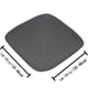 thumbnail image 3 of Xihbxyly Funda de Silla de Color Liso, Tejido Cepillado de Alta Elasticidad, Protección Suave y Cómoda para El Asiento, Antimanchas, Funda para Silla de Comedor de Oficina, Lavable a Máquina, Tamaño, 3 of 5
