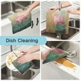 thumbnail image 2 of 6 Pieces of Kitchen Towels 11x11Inch Kitchen Dish Cloths Kitchen Dish Towels Reuseable Cleaning Cloths Colorful Lotus, 2 of 9