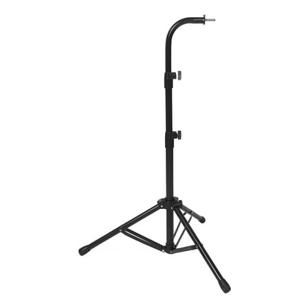 GARVALON 1Set Stage Performance Tripod Chime Stand in Black Plated Steel 36.16X14.54X14.54in