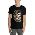thumbnail image 3 of Plus Loose Men's T-Shirt TopSkull (31) Graphic Tees Crew Neck Short Sleeves Casual Summer Sports Best Oversize Tee XS-5XL, 3 of 5