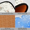 thumbnail image 2 of 2-Piece Kitchen Mat Set Non Slip Washable Floor Mats Decorative Rugs for Kitchen Sink Laundry Vintage Pastel Colors Floral, 2 of 7
