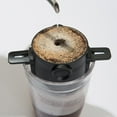 thumbnail image 6 of HBASD Pour Over Coffee Dripper, Black Reusable Stainless Steel Pour Over Coffee Filters, Easy to Clean Camping Coffee Filter, 6 of 7