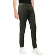 thumbnail image 3 of X RAY JEANS Mens Elastic Waist Jogger Twill Pants, Olive, 32X30, 3 of 4