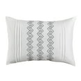 thumbnail image 5 of Nanshing Dessa 5-Piece Diamond Embroidery Comforter Set White/Jade King, 5 of 5