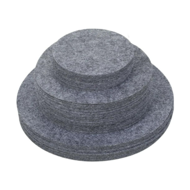 Divisores de platos de fieltro Protectores de almacenamiento de platos Almohadillas para apilar y proteger platos de Separadores de platos 60 piezas