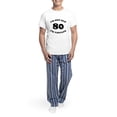 thumbnail image 5 of CafePress - 80Th Funny Birthday Men's Light Pajamas - Men's Light Loose Fit Cotton Pajama Set, 5 of 7