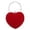 Red, variant on Party Clutch Purse Cute Heart Shaped Women Handbag Evening Bags