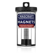 MAGCRAFT® NSN0577 - Rare Earth Rod Magnets, 0.125 in. Diameter x 0.375 in. Long, 40-Count