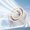 White, variant on HOZVOMI Portable Desk Fan Quiet USB Powered 180 Tilt Touch Control with 100 Speeds and LED Display for Home Kitchen Dorm Outdoor
