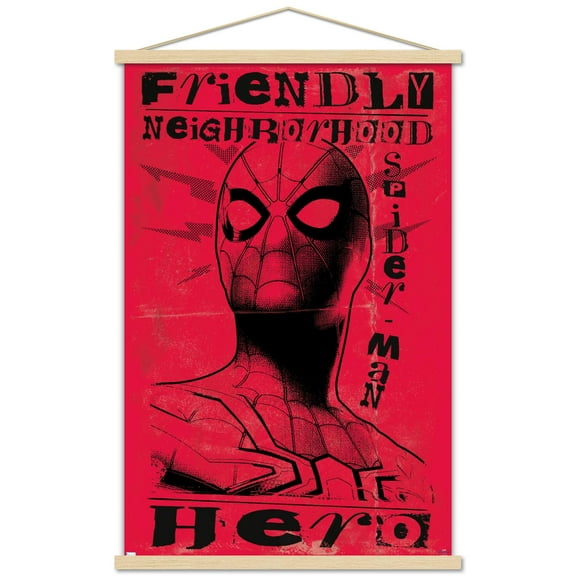 Marvel Spider-Man: No Way Home - Hero Wall Poster with Magnetic Frame, 22.375" x 34"