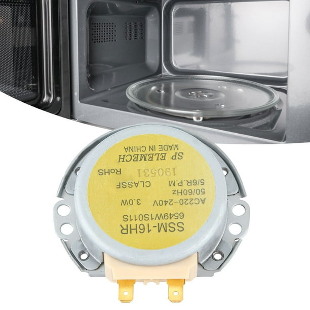 Motor Síncrono SSM-16H Para Plato Giratorio De Microondas - Repuesto Compatible, Referencia 6549W1S002D