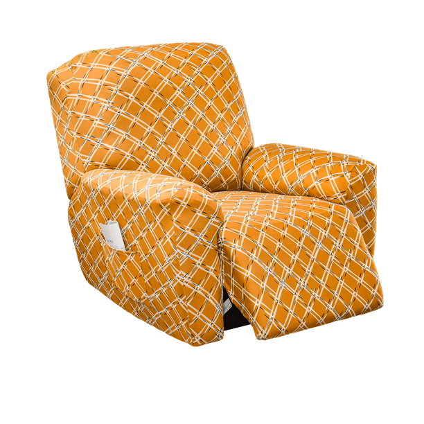 EcoAncheng Recliner Slipcover 4 Piece Recliner Chair Cover with