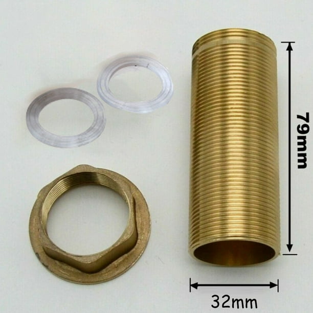 JINGT Kitchen Basin Mixer Tap Repair Fitting Kit Threaded Brass Tube