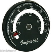 Magnetic Stove Flue Thermometer (Burn Indicator) Imperial Brand Kel Kem