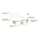 thumbnail image 2 of Goggle Cressi Baloo Infantil Rosa Lente Claro, 2 of 2