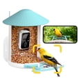 thumbnail image 1 of Comedero para pájaros NETVUE Smart con cámara de 2 MP, visión nocturna, 1 of 9