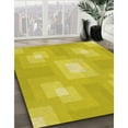 thumbnail image 2 of Ahgly Company Indoor Square Patterned Golden Yellow Area Rugs, 4' Square, 2 of 6