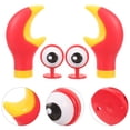 thumbnail image 4 of Shisuyan Helmet Decor Red Abs For Electric Bike Helmet 2 Set, 4 of 9