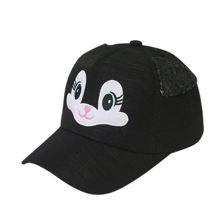 

Relanfenk Baby Hats Boy Girls Soft Bunny Cartoon Sun Eaves Baseball Cap Sun Beret Hat