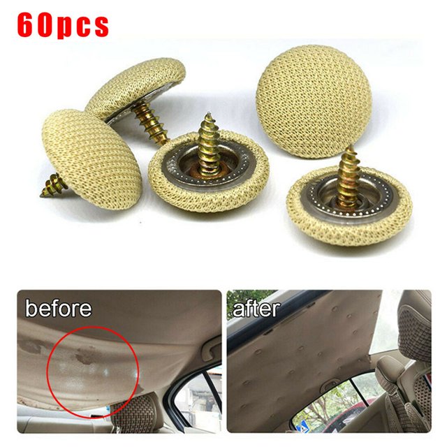 Remaches Para Reparación De Techo De Coche, 60 Uds., Remaches A Presión ANGGREK Repair Snap Rivets