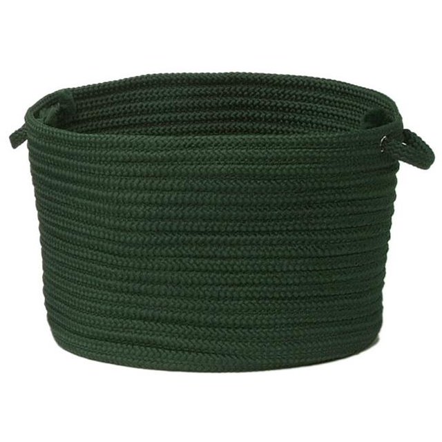 Colonial Mills H109A014X010 Panier Utilitaire Uni - Vert Foncé 14 Po x 10 Po