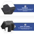 thumbnail image 3 of OULII 1Pcs Car Charging Port Cover Protective Cover Black Car Owners Accessory, 3 of 7