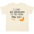 thumbnail image 3 of Inktastic I Love My Abuelito To The Moon and Back Boys or Girls Toddler T-Shirt, 3 of 5